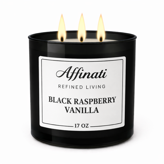 3-Wick Black Raspberry Vanilla Candle