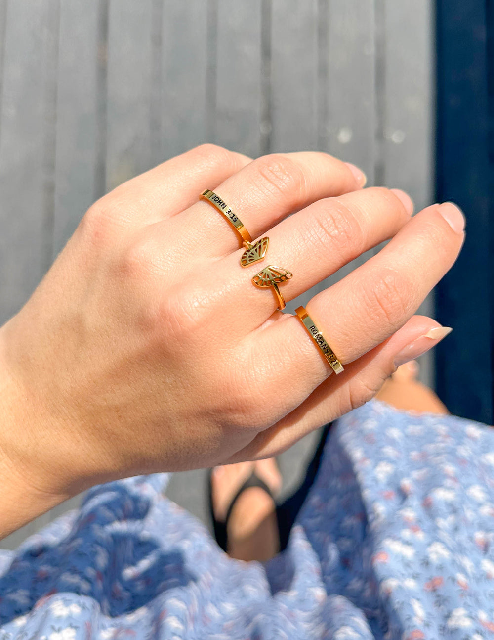 Elevated Faith John 3:16 Ring
