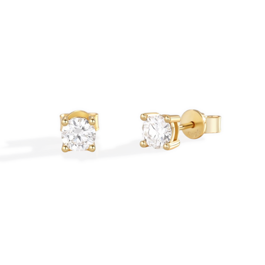 Mint & Lily Classic Diamond Stud Earrings