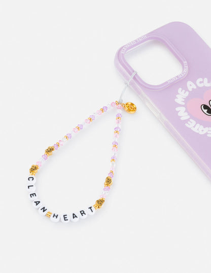 Elevated Faith Create in Me a Clean Heart Phone Charm