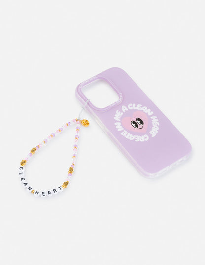 Elevated Faith Create in Me a Clean Heart Phone Charm