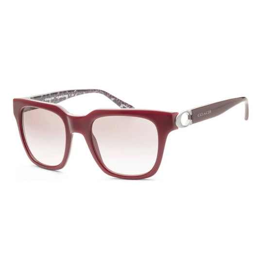 Coach Burgundy Square Sunglasses