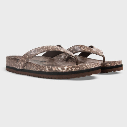 Fleks Unisex West Beach Flip Flop - Coconut Shell