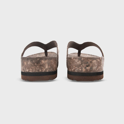 Fleks Unisex West Beach Flip Flop - Coconut Shell