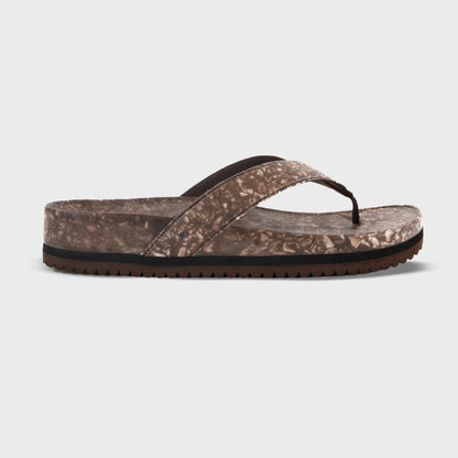 Fleks Unisex West Beach Flip Flop - Coconut Shell