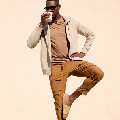 Fleks Unisex East Beach Slide - Morning Coffee