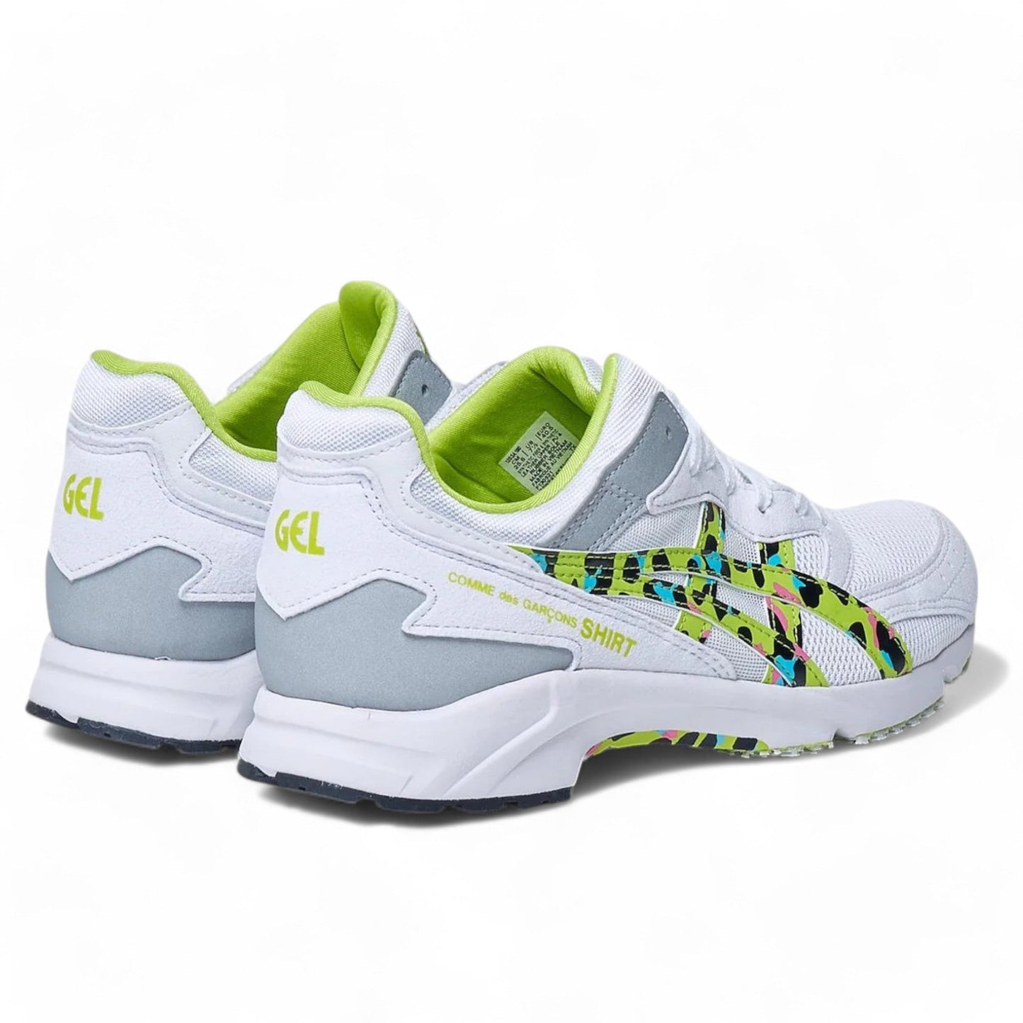 Asics Men's Tarther Sc 'Comme Des Garcons Shirt Pack White Lime' Sneakers