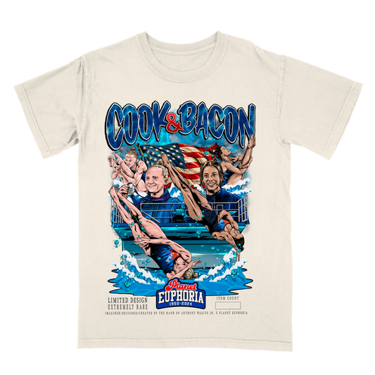 "Cook'N Bacon" Kassidy Cook X Sarah Bacon Limited Edition Graphic T-Shirt