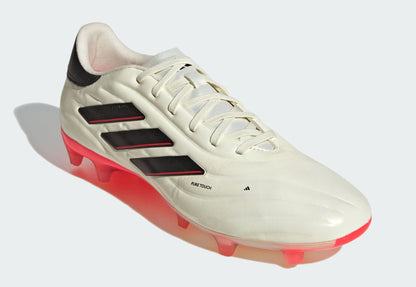 adidas Men's Copa Pure Ii Pro Fg 'Ivory Core Black Solar Red' Sneakers