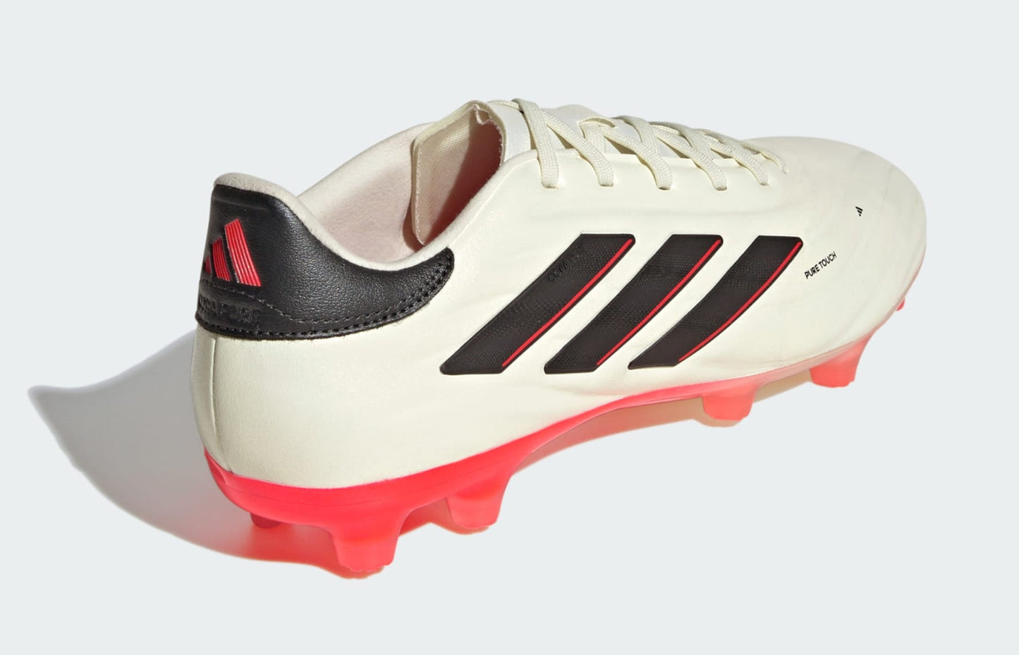 Men's adidas Copa Pure II Pro Fg 'Ivory Core Black Solar Red'