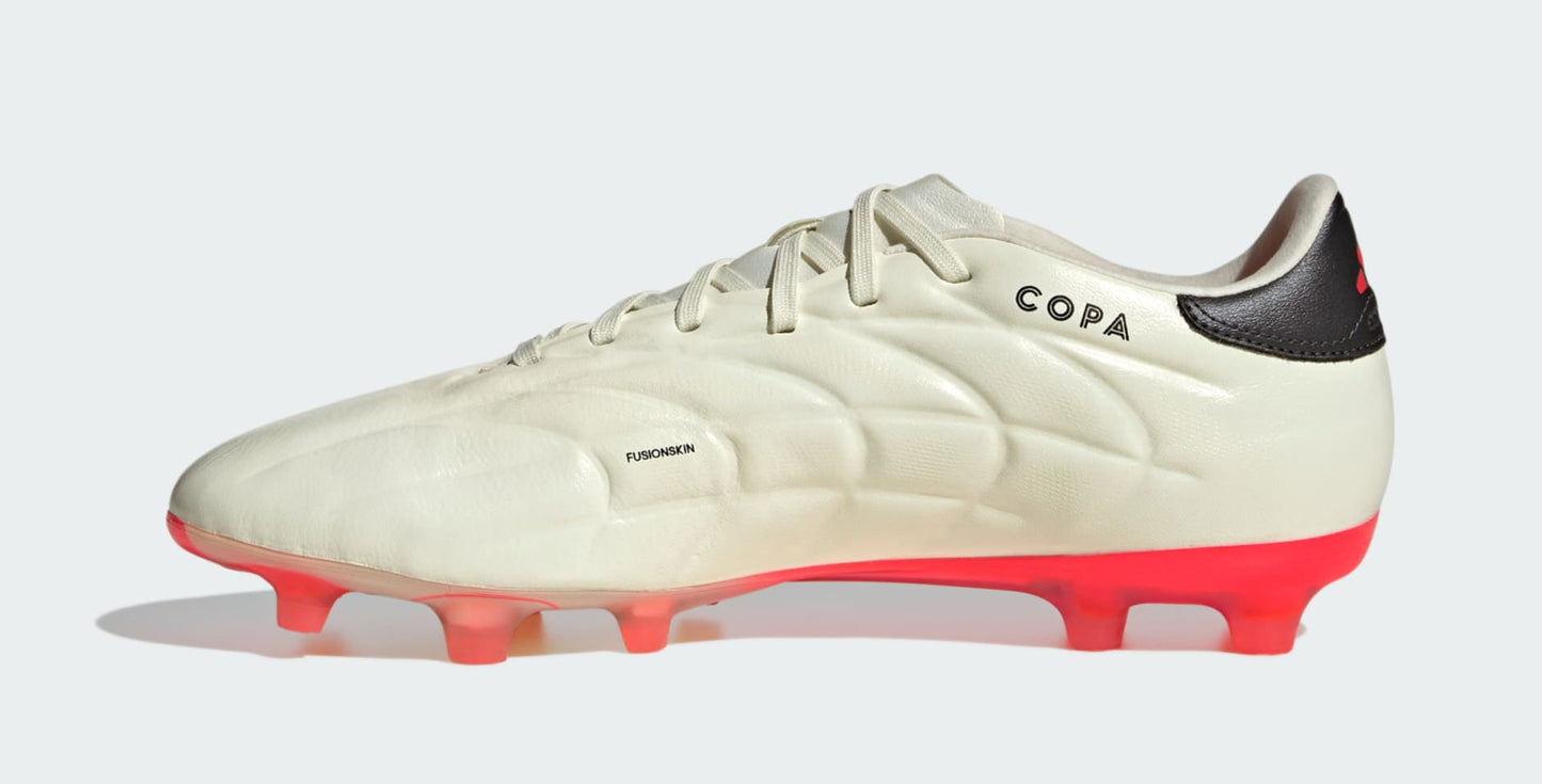 adidas Men's Copa Pure Ii Pro Fg 'Ivory Core Black Solar Red' Sneakers