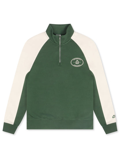 Nike Mens 1/2 Zip Fleece Top - Fir