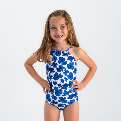 High Neck One Piece Swimsuit (Girls)