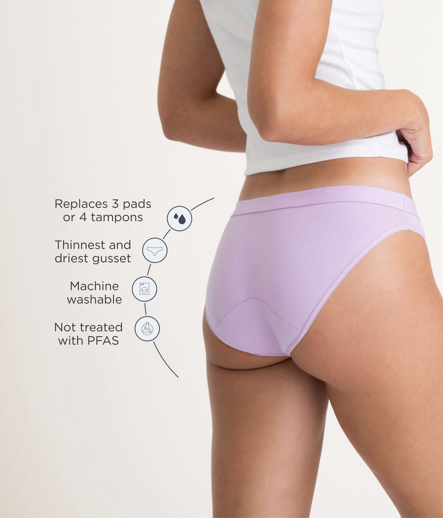Leakproof Cotton Bikini