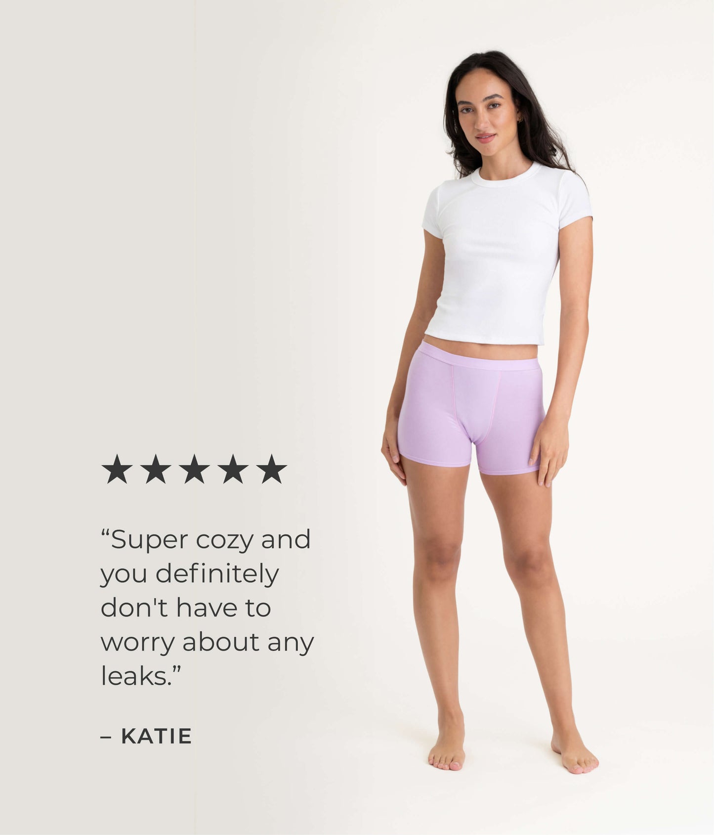 Leakproof Cotton Sleep Short
