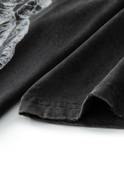 Hyde Park x Alocs Moto Racer Team Tee  - Black Wash