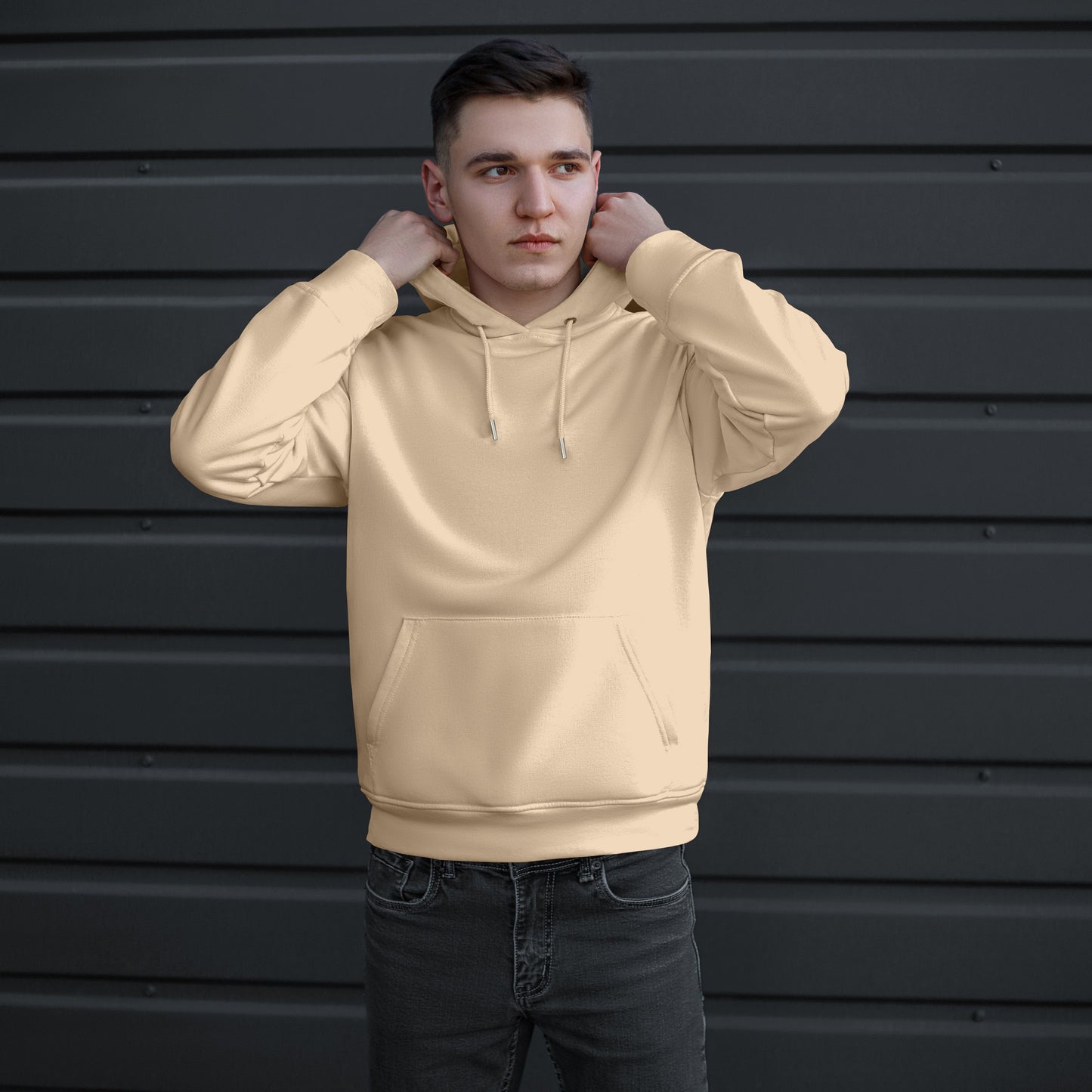 Elegant Comfort Men Casual Cotton Hoodie