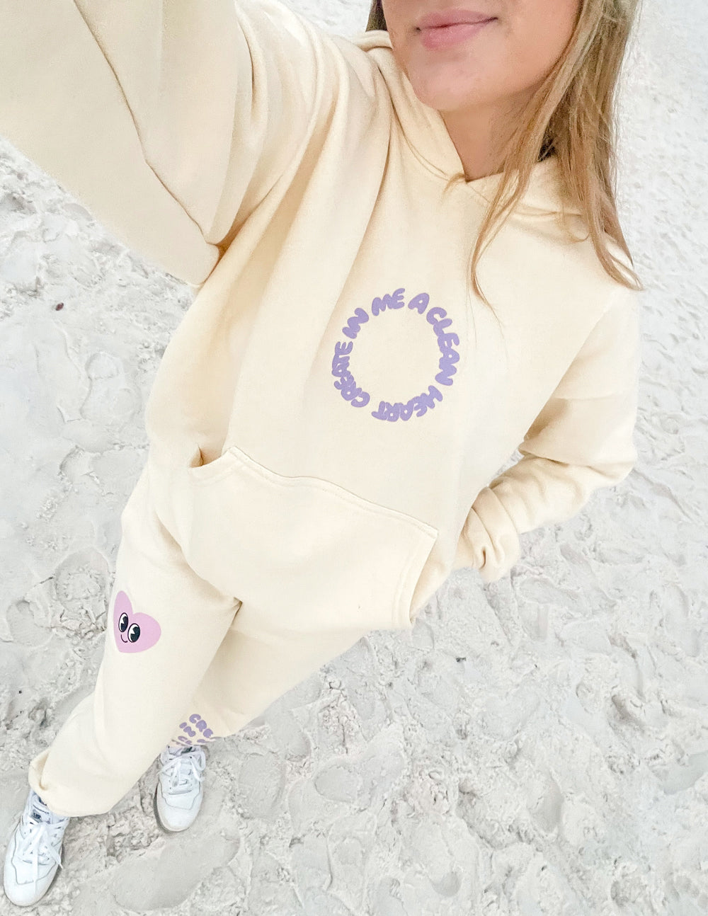 Elevated Faith Create in Me a Clean Heart Unisex Hoodie