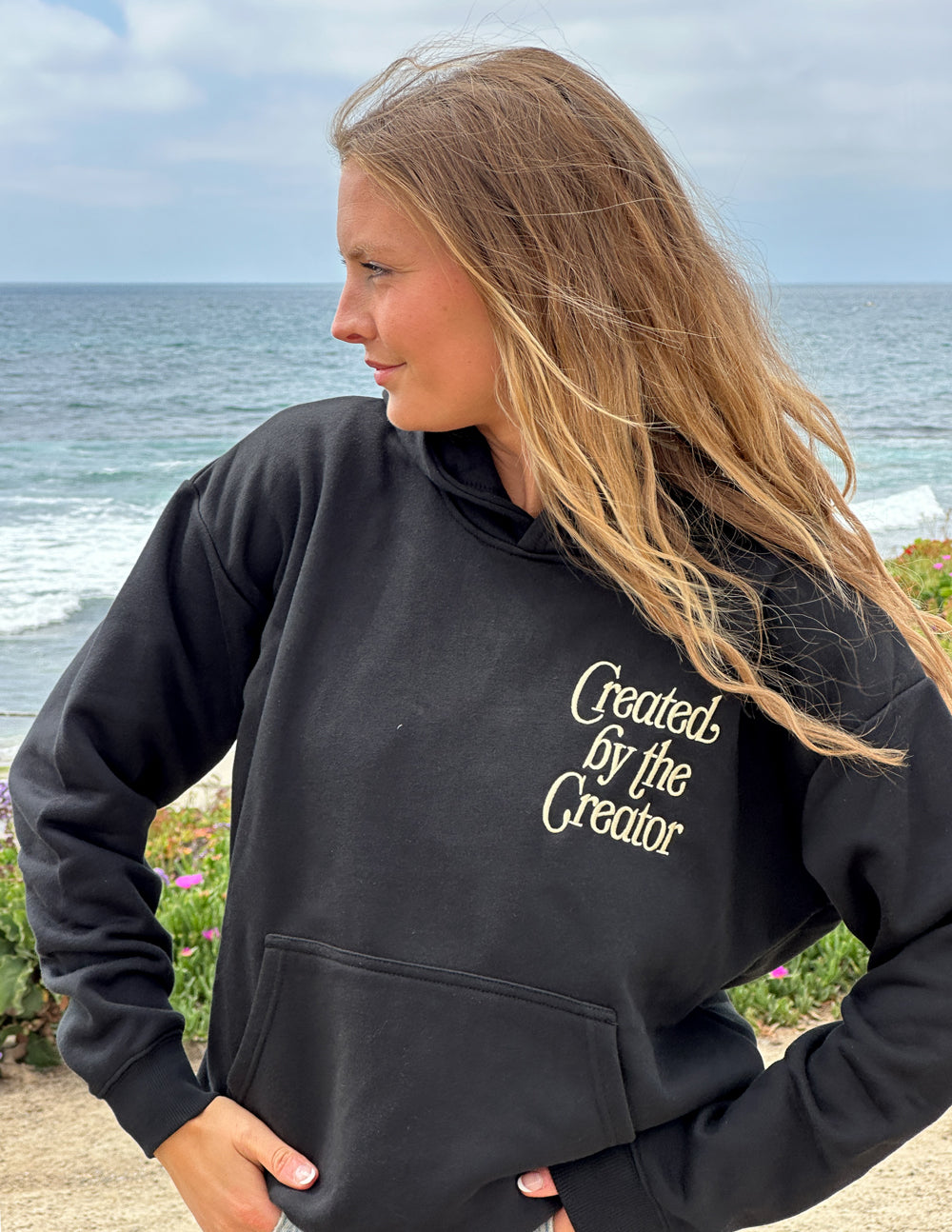Elevated Faith Created by the Creator Unisex Hoodie