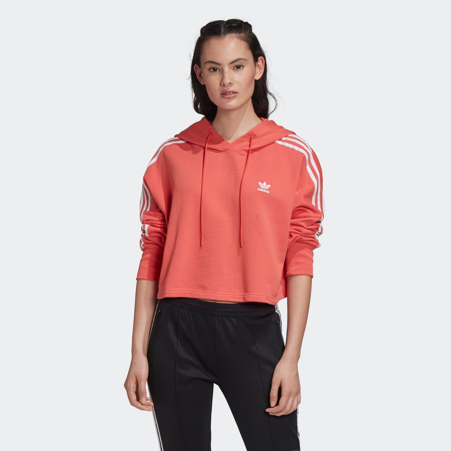 Women's adidas Originals Trefoil Cropped Hood