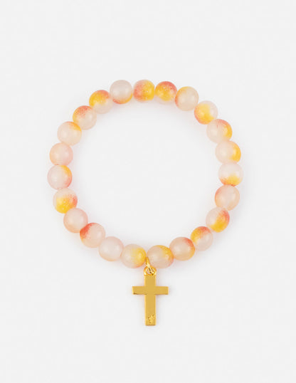 Elevated Faith Cross Charm Bracelet