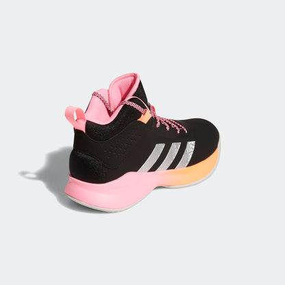 [GX4793] Youth adidas Cross ‘Em up 5 Wide (GS) ‘Black Beam Pink'