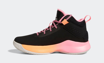 [GX4793] Youth adidas Cross ‘Em up 5 Wide (GS) ‘Black Beam Pink'