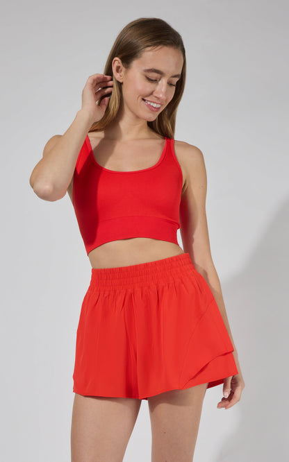 Seamless Rib Celise Bra & Short Set