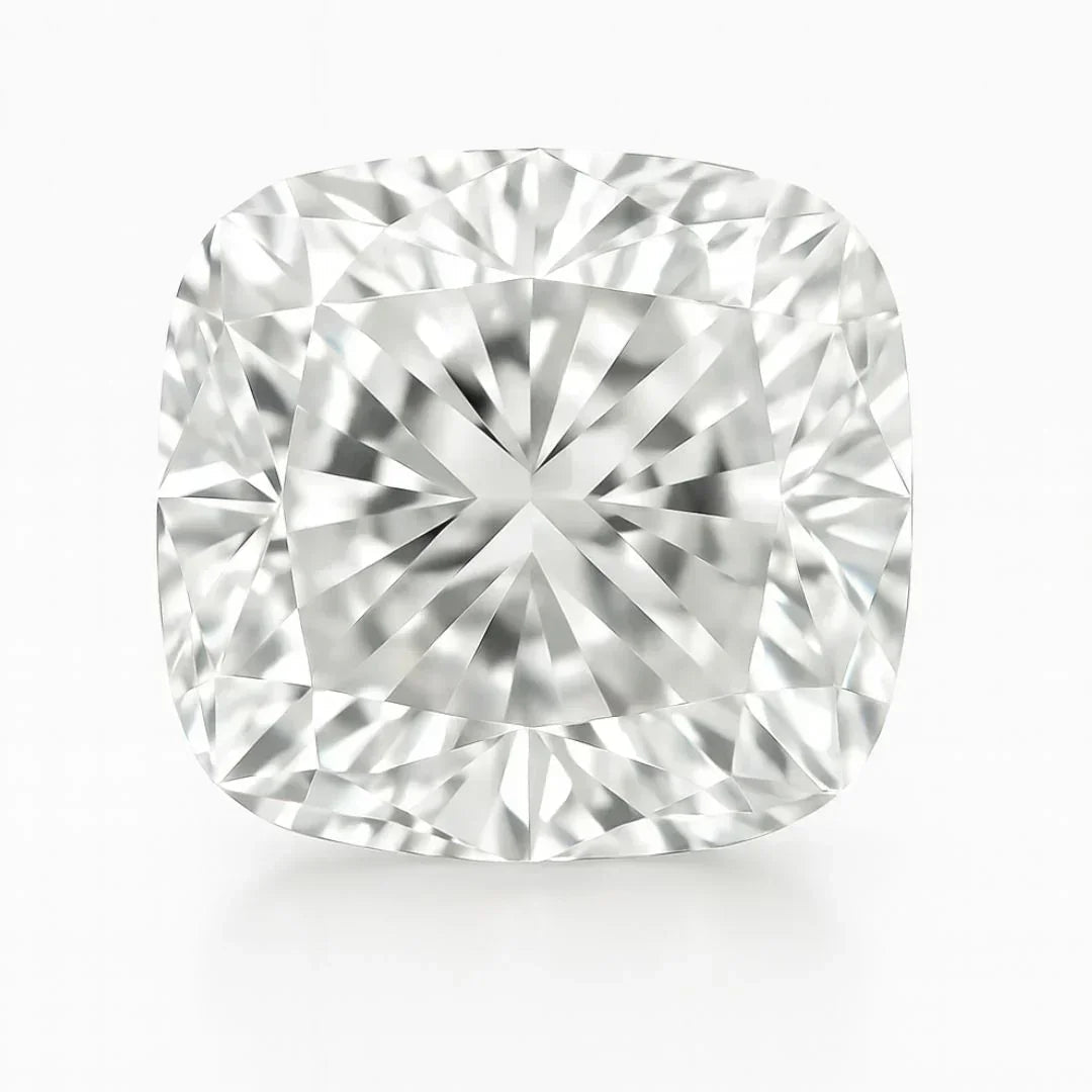 Cushion Cut Loose Lab Grown Diamond Stone VVS2 IGI Certified