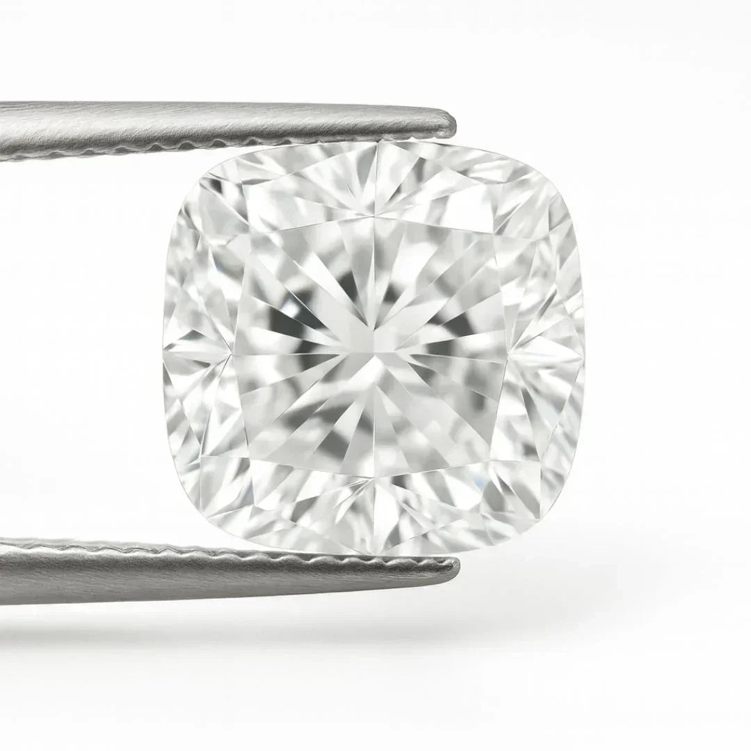 Cushion Cut Loose Lab Grown Diamond Stone VVS2 IGI Certified