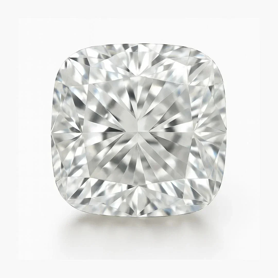 Cushion Cut Loose Lab Grown Diamond Stone VVS2 IGI Certified