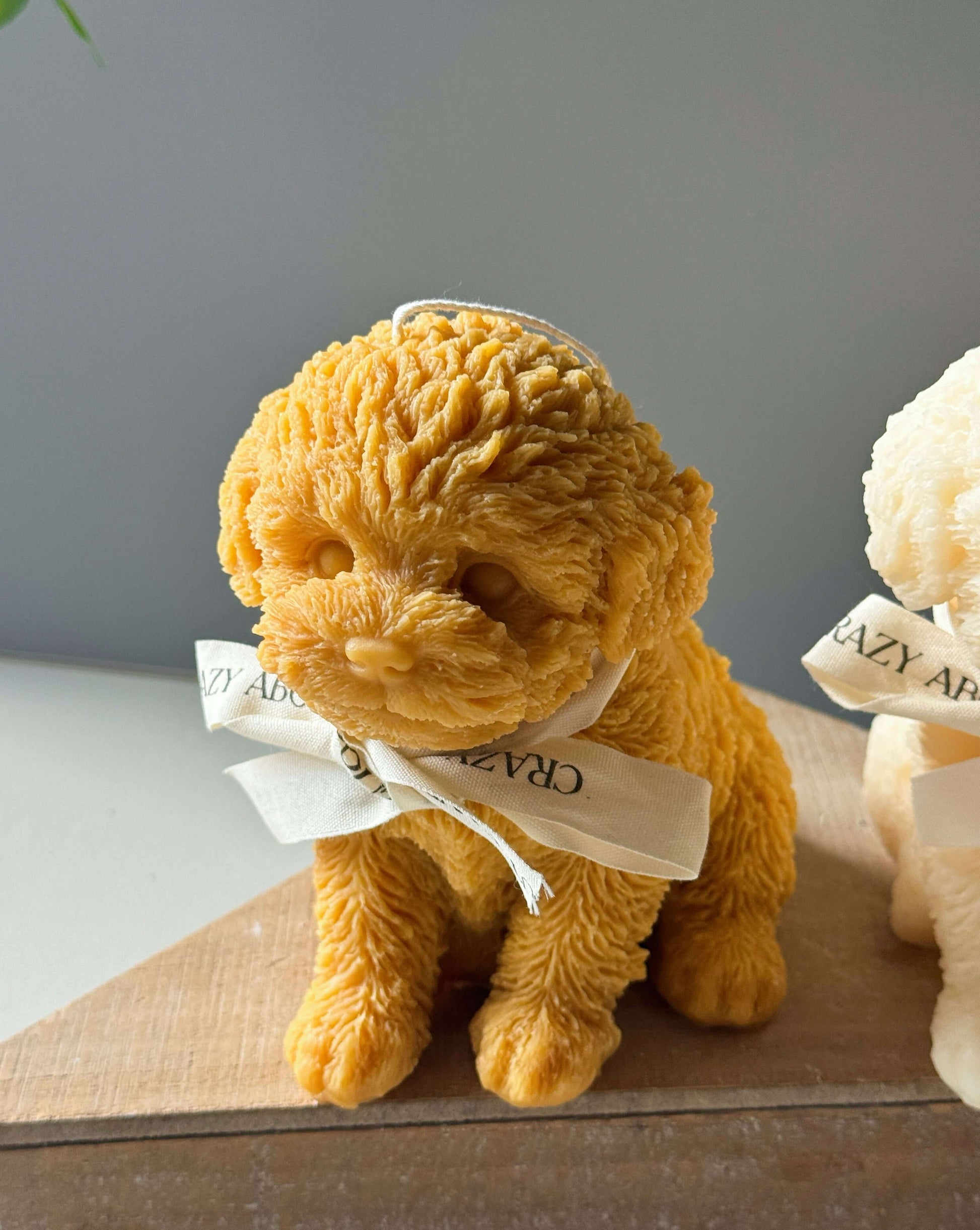 Large Puppy Candle – Handmade with Love for Dog Lovers