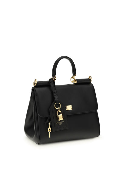 Shoulder Bag My Sicily Black Leather