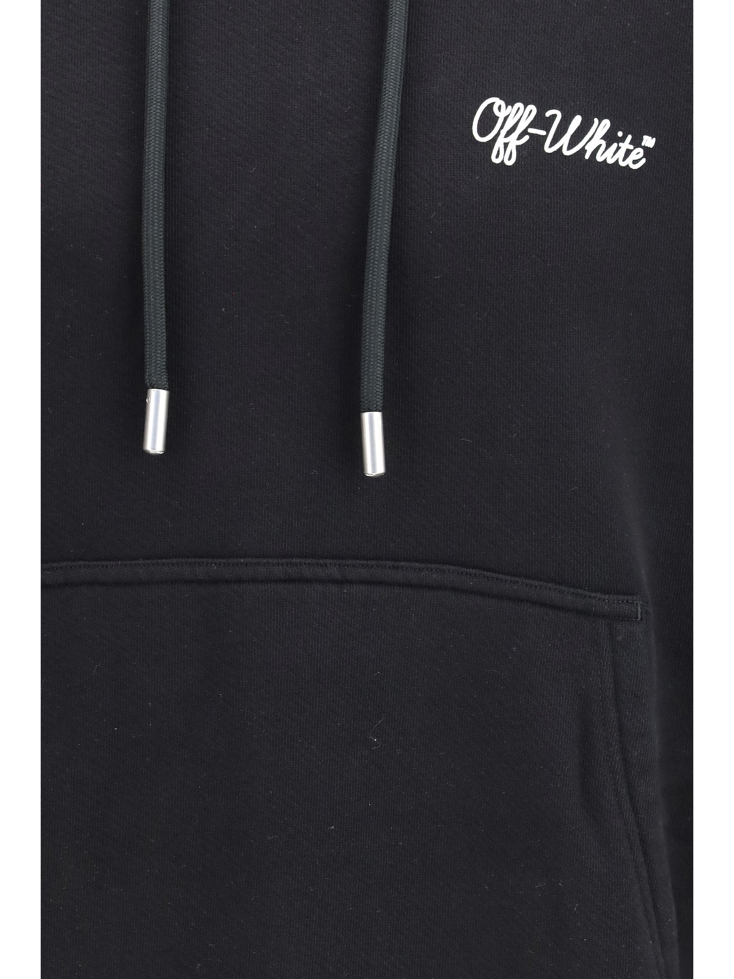 Hoodie Script Skate Black/White