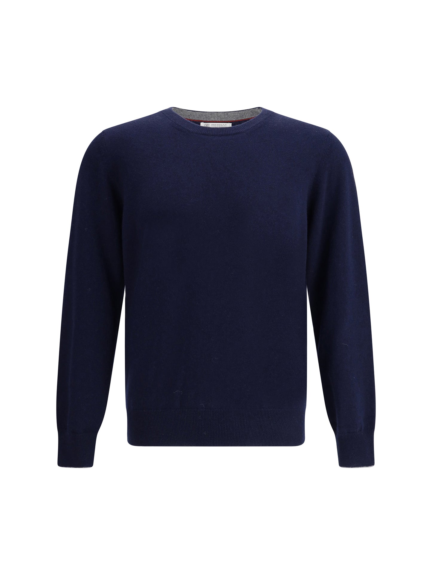 Monochrome Cashmere Crewneck Sweater