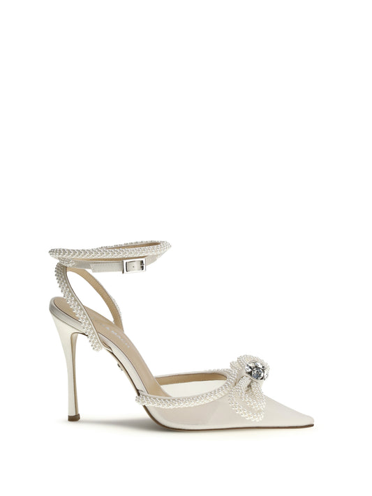 Pumps Double Bow Satin