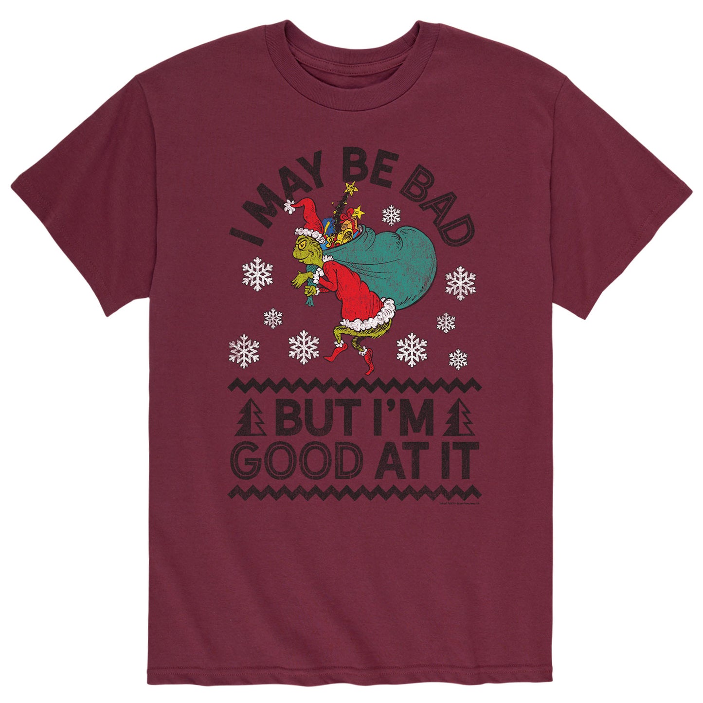 Dr. Seuss - How The Grinch Stole Christmas - Men's Short Sleeve Graphic T-Shirt