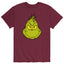 Grinch Face - MAROON