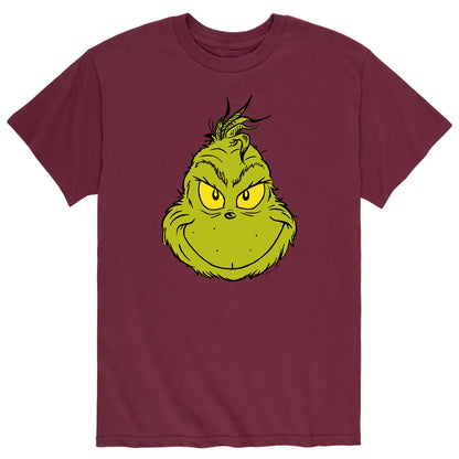 Grinch Face - MAROON-
