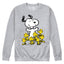 Snoopy And Woodstock Dance Party - ATHLETIC HEATHER