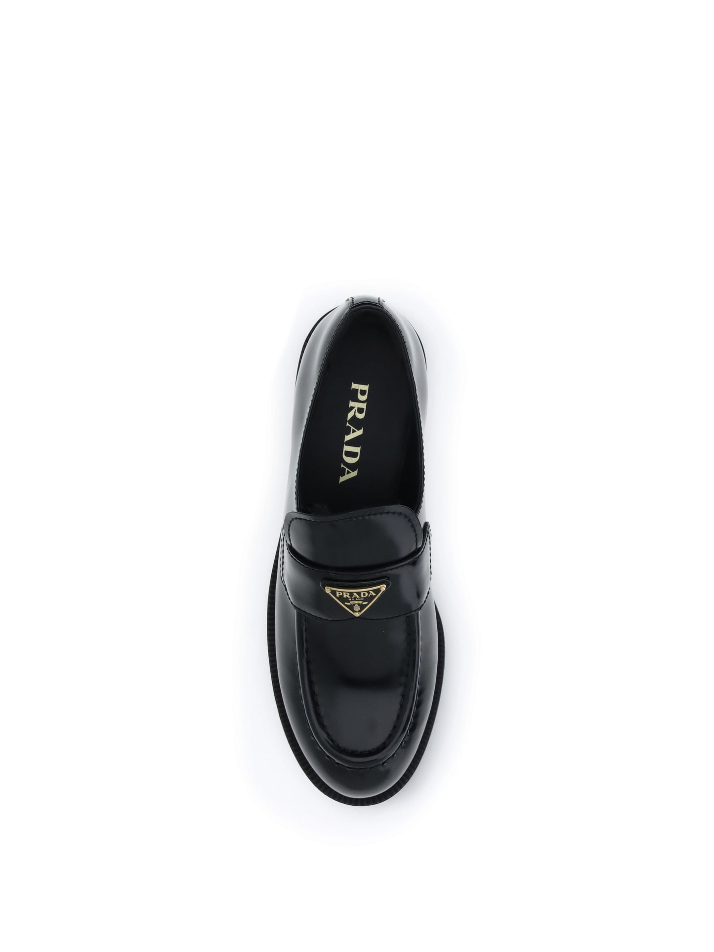 Leather Loafers Black