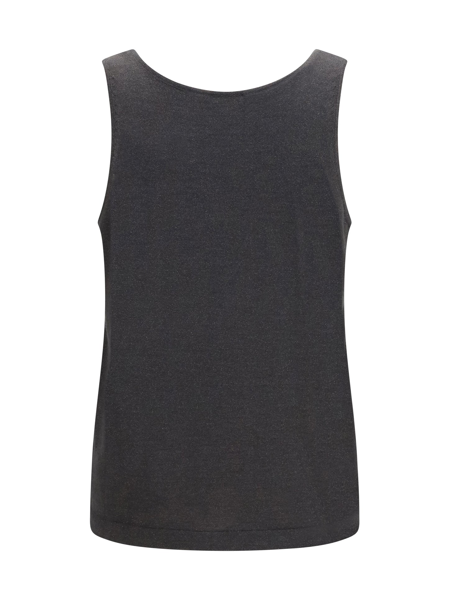 Knit Tank Top Lead Grey
