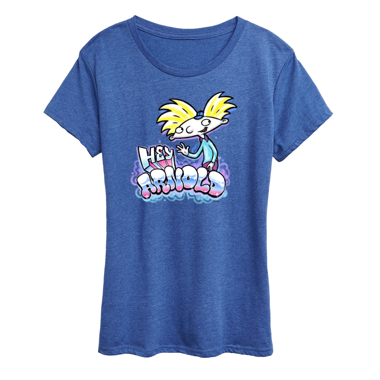 Hey Arnold! - Graffiti Arnold - Women's Short Sleeve Graphic T-Shirt