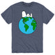 Snoopy On Top Of The World - HEATHER BLUE