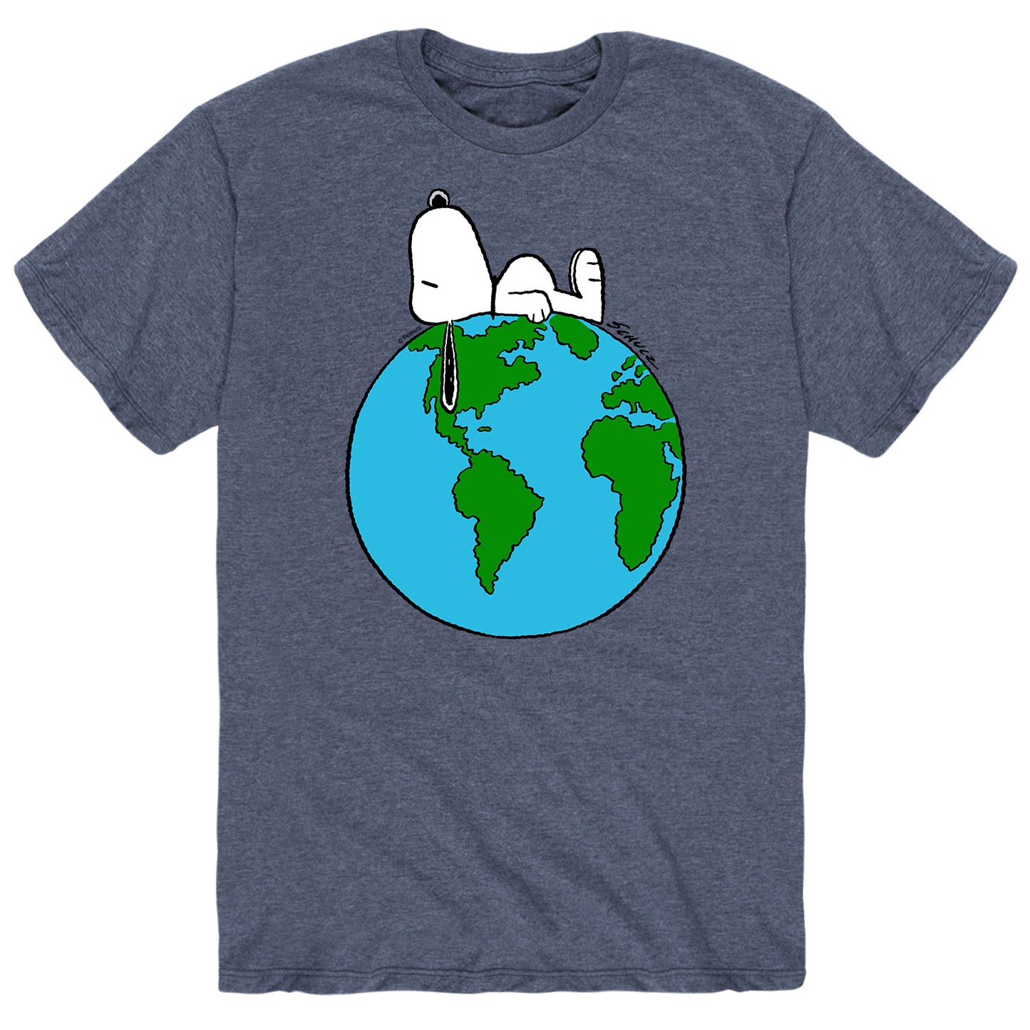Snoopy On Top Of The World - HEATHER BLUE-
