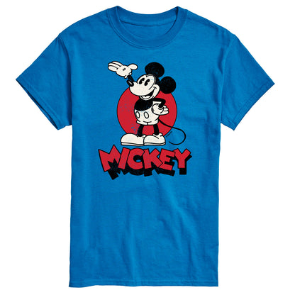 Mickey & Friends - Mickey Heritage - Men's Short Sleeve Graphic T-Shirt