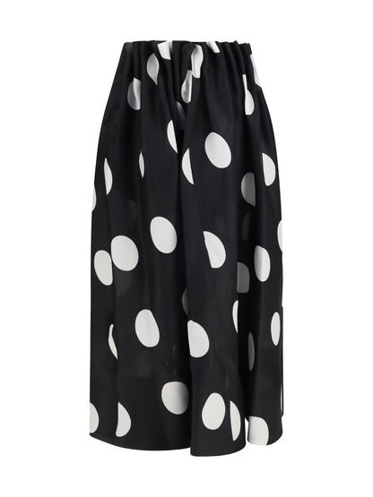 Skirt Riley Large Dot Black