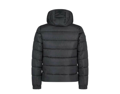 Save The Duck Mega Hooded Puffer Men Jacket Black