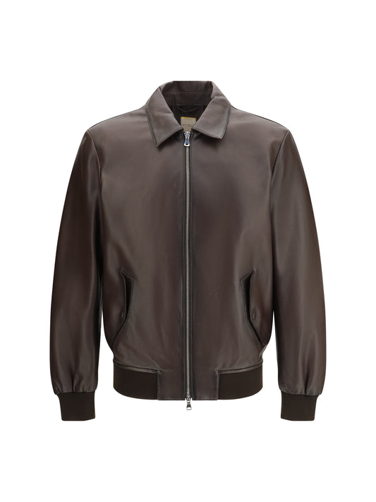 Leather Jacket Brown