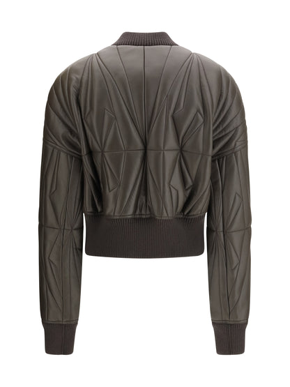 Leather Jacket Geocamo Dark Dust